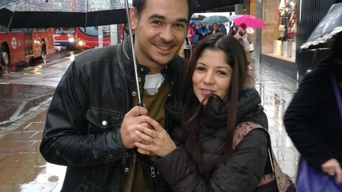 Răzvan şi Diana, în perioada în care formau un cuplu fericit