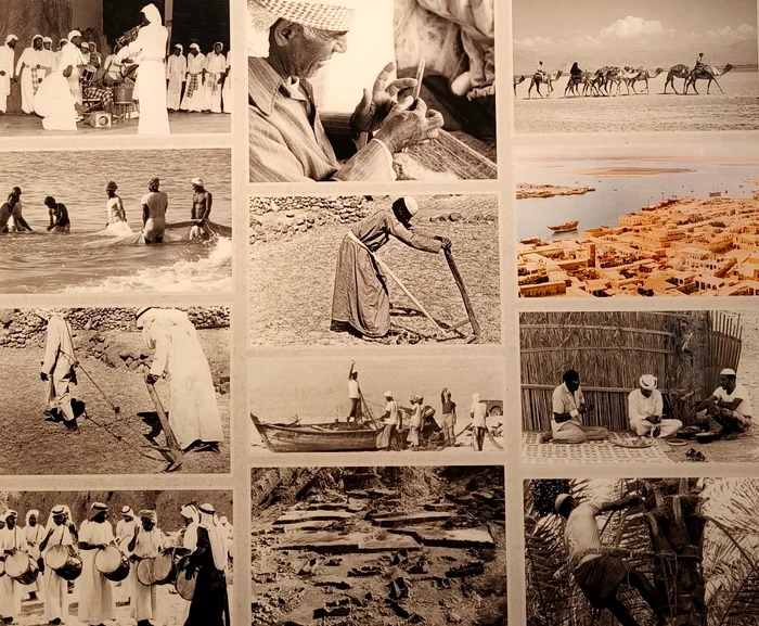 Oameni și îndeletniciri: fotografii-document din arhiva Muzeului Național din Ras Al Khaimah