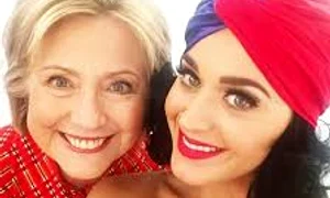 Katy Perry, susţinătoare înfocată a lui Hillary Clinton jpeg
