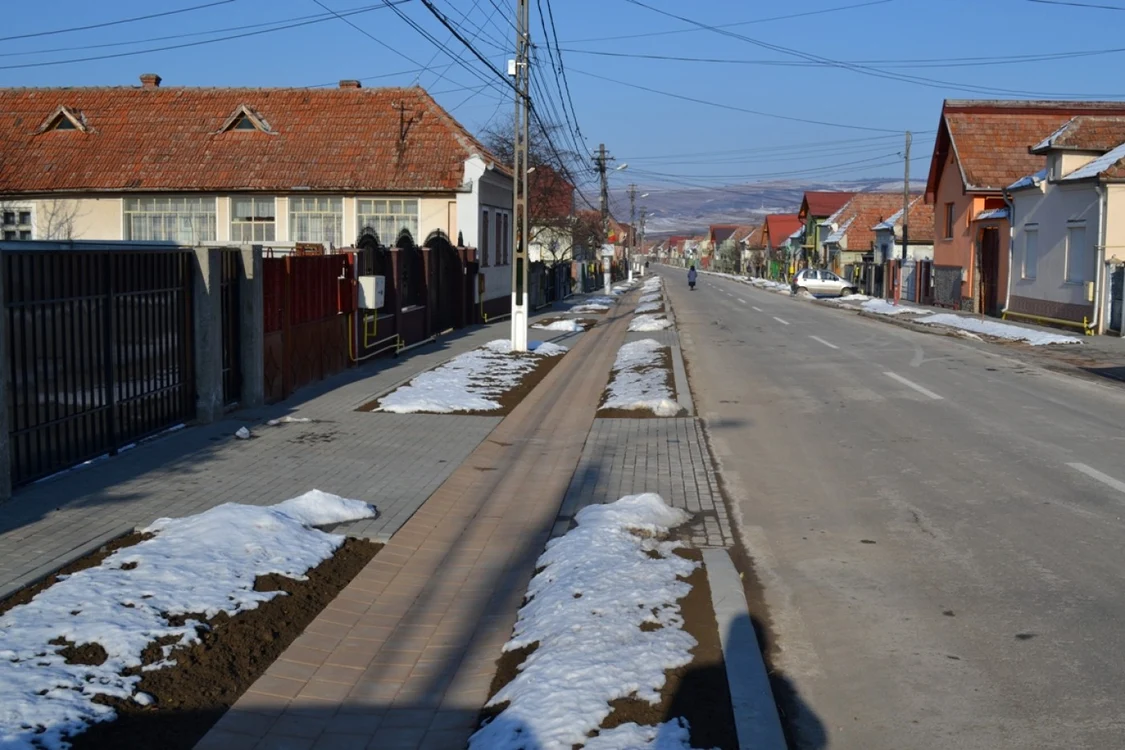 Pista de biciclete are o lungime de 2 kilometri