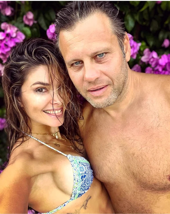 Alina Pușcaș, alături de soțul ei, Mihai