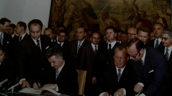 Ceauşescu Willy Brandt, relaţie politicoasă, dar rece jpeg