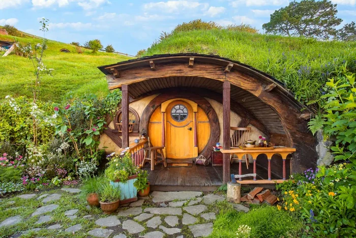 Așa arată căsuța de hobbit (Foto: Airbnb)