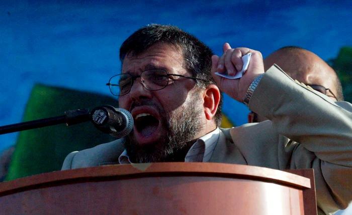 Hassan Yousef la un miting în 2005 FOTO EPA-EFE