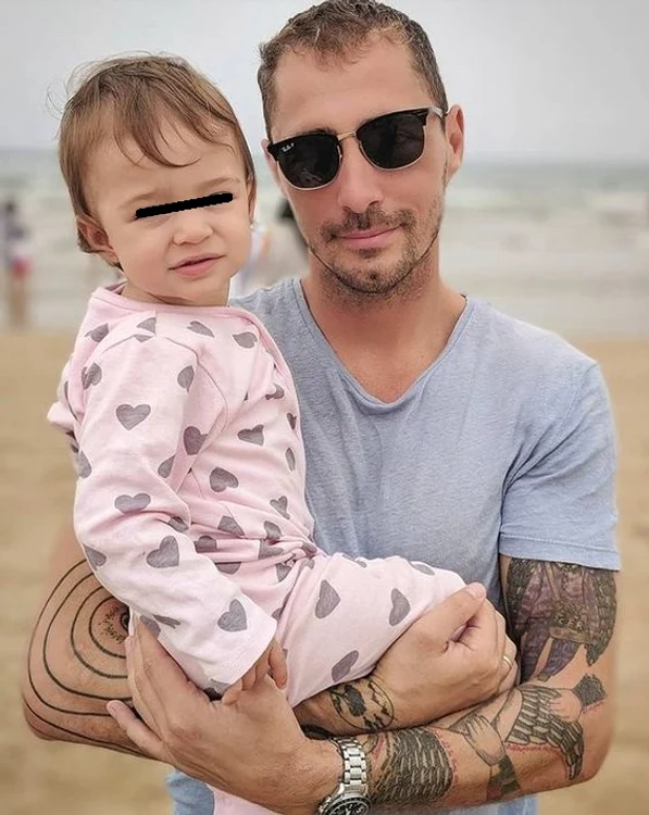 Vladimir Drăghia este „topit” după micuța lui 