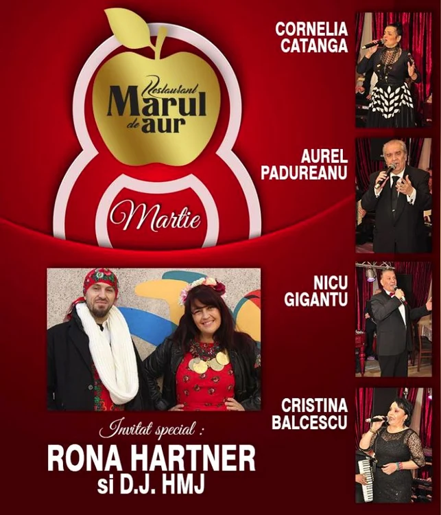 Rona Hartner și iubitul ei vor fi invitații speciali ai evenimentului 
