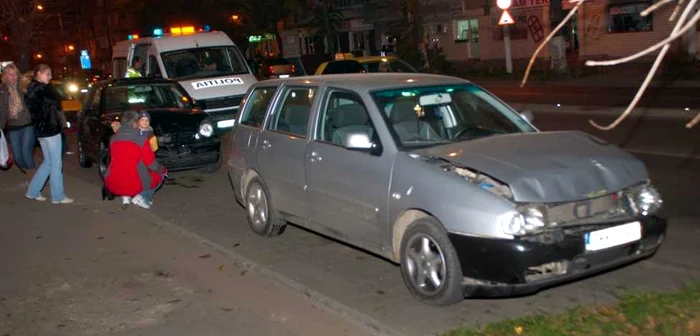 Accidentul a dat peste cap traficul în zonă
