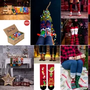 Cele mai haioase șosete pentru cadouri inspirate de sărbători Colaj Fashion Days jpg