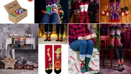 Cele mai haioase șosete pentru cadouri inspirate de sărbători Colaj Fashion Days jpg