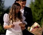 Ilinca Munteanu și George Simion au făcut nunta la Măciuca, în august 2022 foto Facebook
