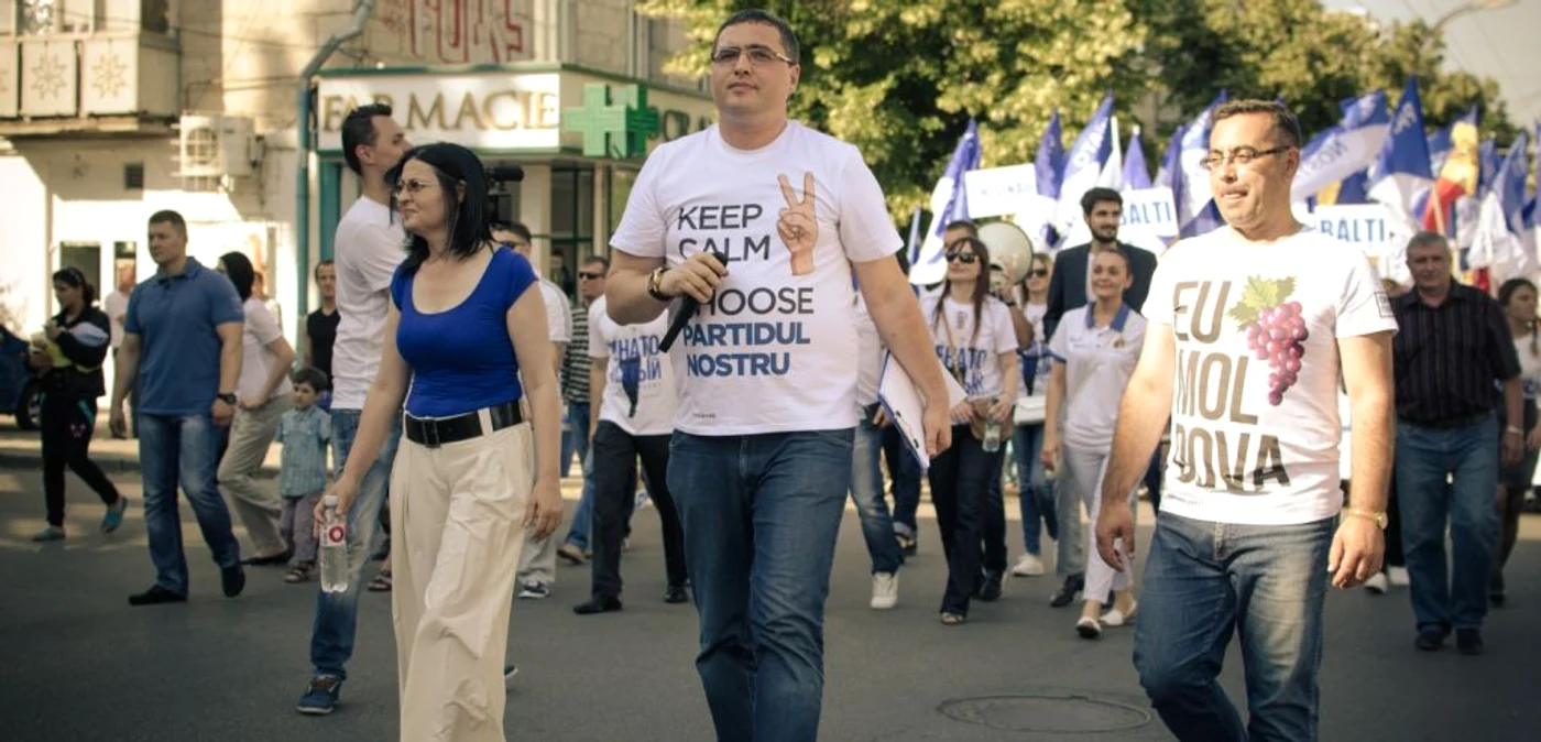 Renato Usatîi
este mândru că a câştigat zece primării importante din Republica Moldova. FOTO:
Alexandru Tarlev