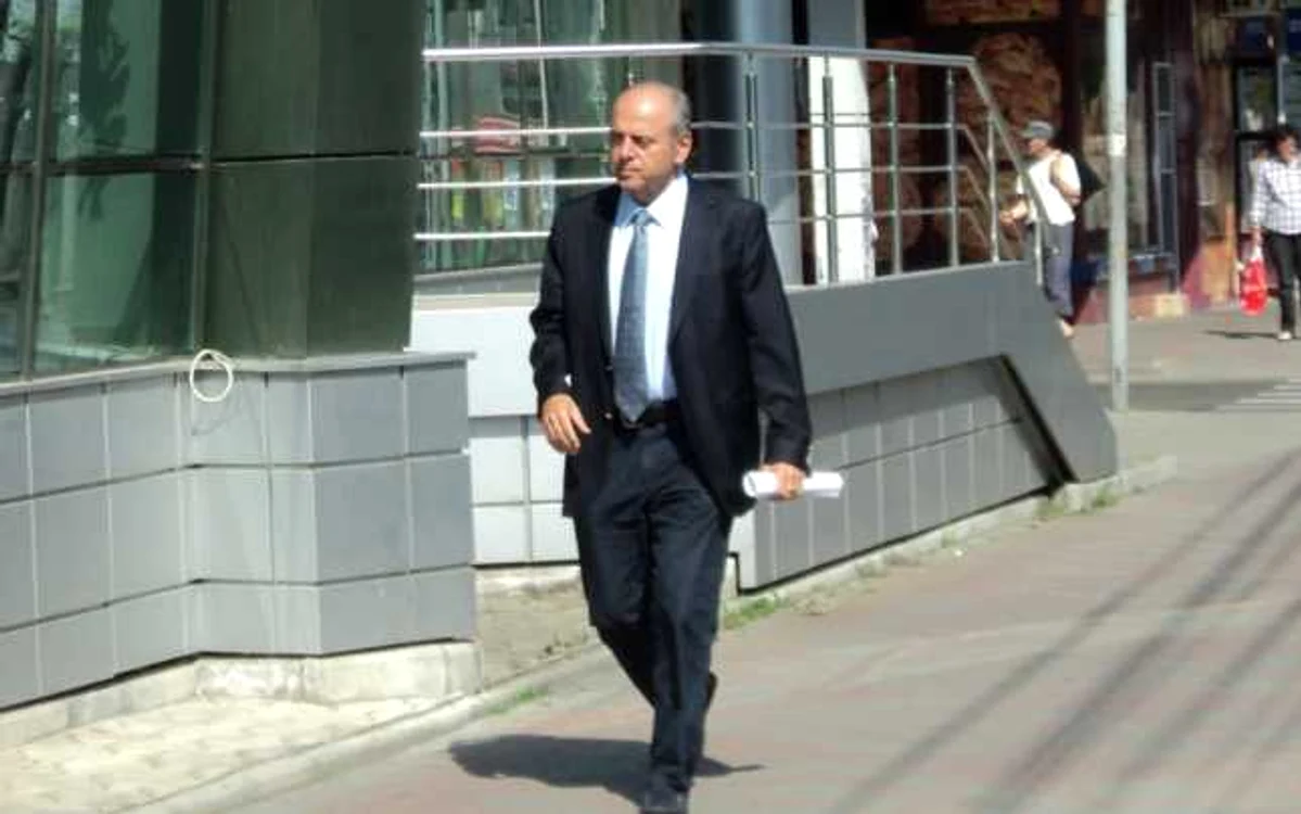 Gheorghe Ştefan, zis Pinalti s-a prezentat singur la procesul de la Tribunalul Neamţ FOTO Florin Jbanca