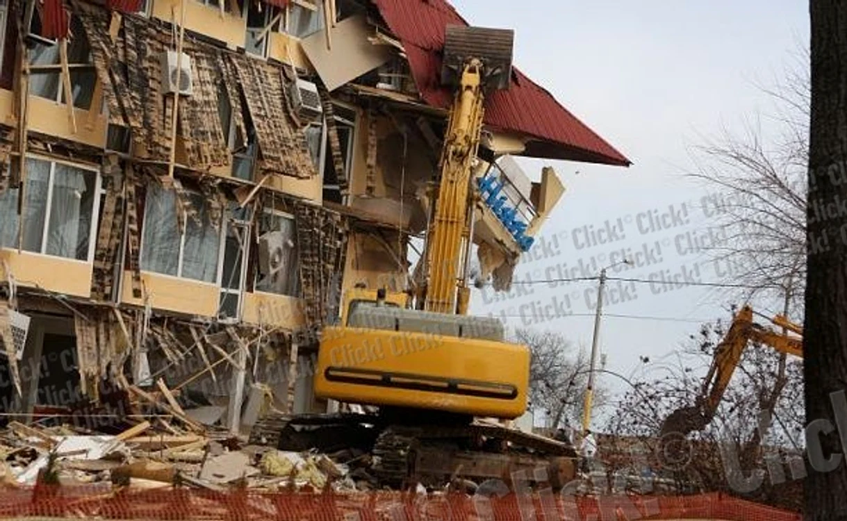 Hotelul Histria aparţine afaceristului Gheorghe Bosânceanu. (Foto: Florin Gheorghe)
