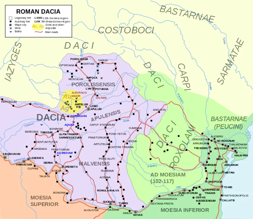 692px Roman province of Dacia 106   271 AD svg  png png