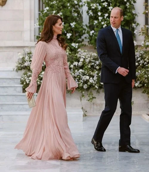Kate a atras atenția la nunta din Iordania prin eleganță / foto: Profimedia