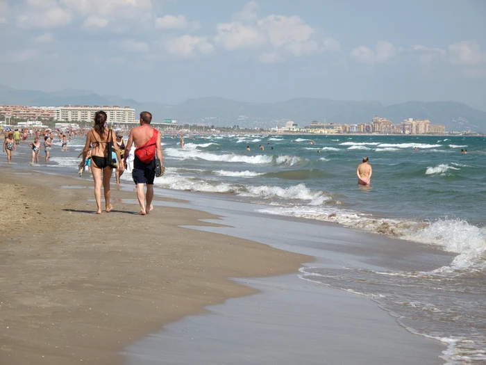 Plaja din Valencia Foto: pixels