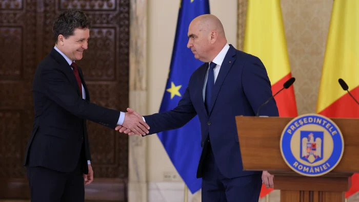 Nicușor Dan participă la ședința Coaliției de la Palatul Victoria / Sursa foto: Inquam Photos