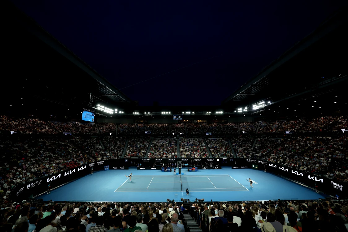Australian Open, imagine de la sesiunea de seară FOTO Getty