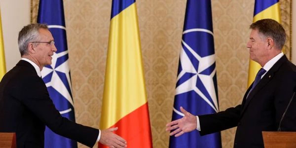 Întâlnirea secretarului general al NATO, Jens Stoltenberg, cu președintele României, Klaus Iohannis, la Cotroceni. FOTO Inquam Photos / Octav Ganea