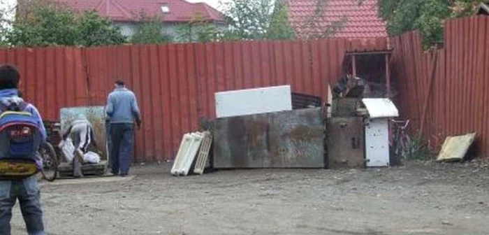 Hoţii au fost prinşi la un centru de colectare de fier vechi Foto: arhivă