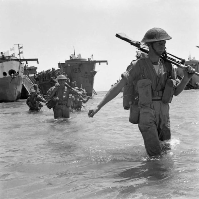 16 british troops wade ashore during the invasion of sicily 10 july 1943  na4275 640x640 jpg jpeg