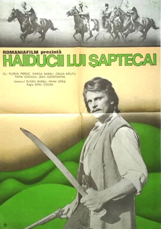 În filmul „Haiducii lui Șaptecai” au jucat și Florin Piersic și Toma Caragiu