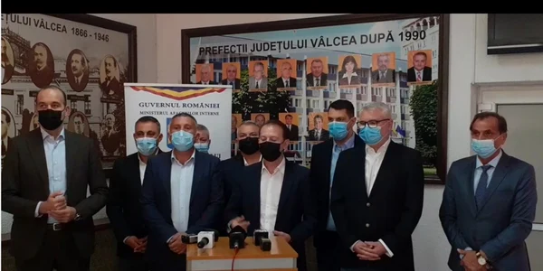 Vizita premierului Florin Cîţu şi a ministrului de Finanţe Dan Vîlceanu la Râmnicu Vâlcea Foto Adevărul