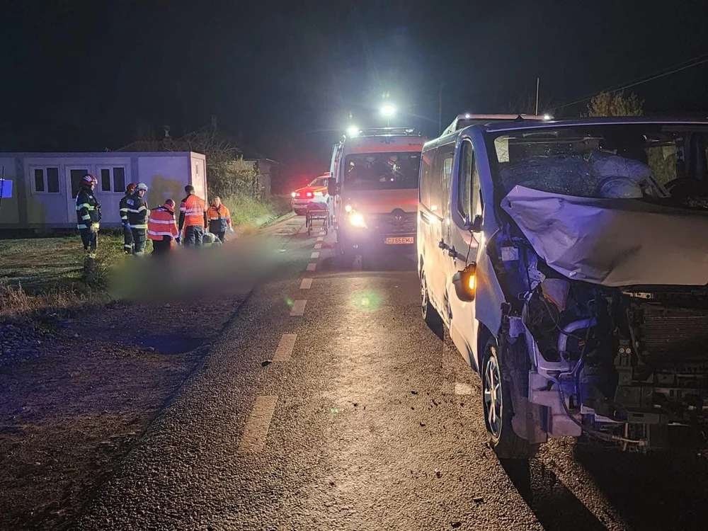 Un bărbat de 65 de ani a fost lovit mortal pe DN 1F, într-o localitate din Cluj