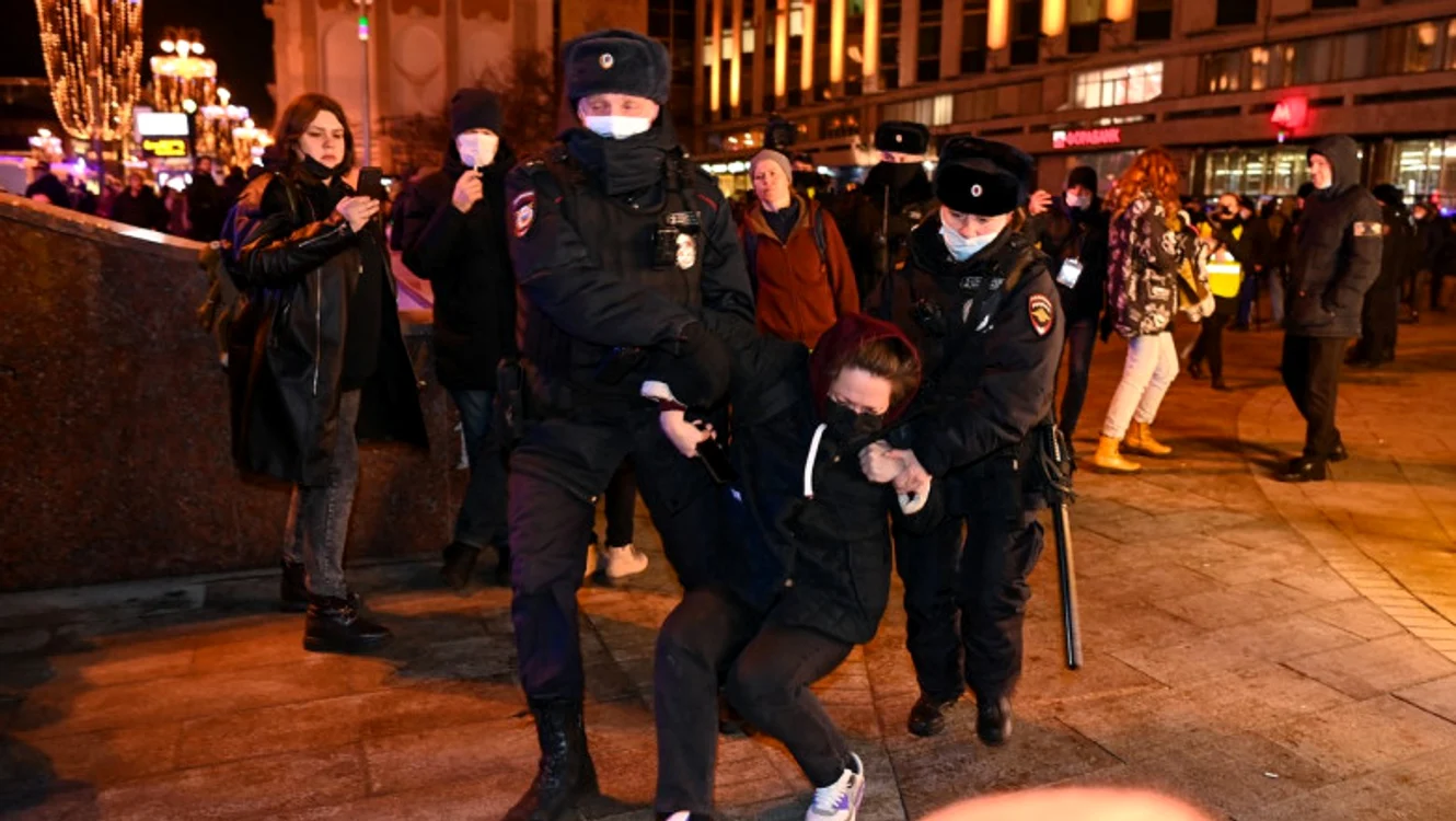 Peste 4000 de protestatari au fost arestați în ultimele zile Sursă foto: Profimedia