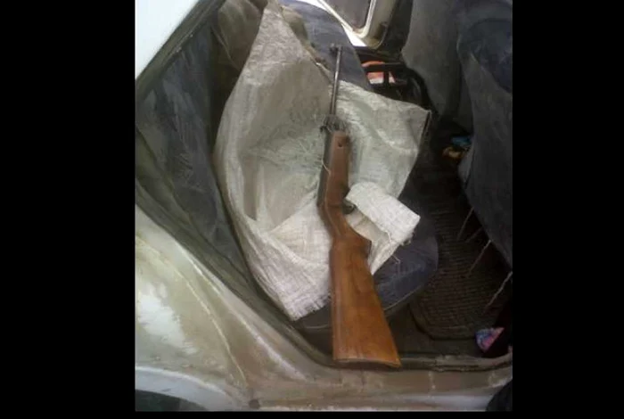 Arma a fost confiscată