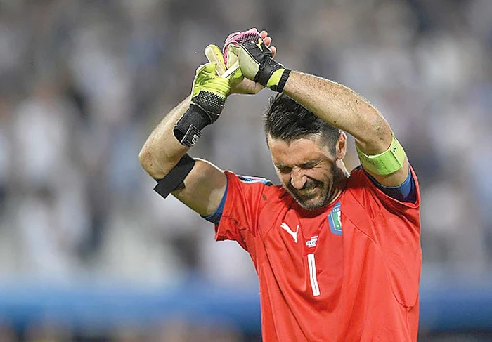 Portarul italienilor,  Buffon, a ratat ultima  ocazie de a deveni  campion european