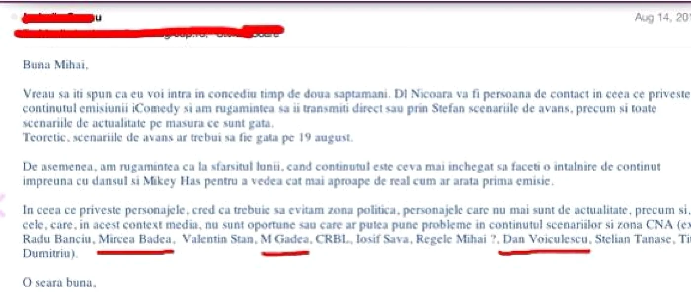 bendeac corespondenta foto facebook