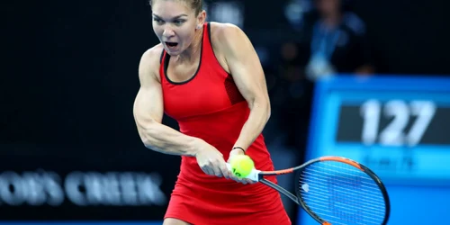 Simona Halep şi daneza Caroline Wozniacki la Australian Open 2018 FOTO Guliver / Getty Images 