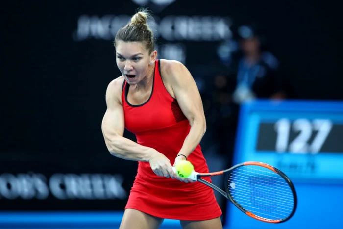 Simona Halep, în finala  Australian Open 2018 FOTO Guliver / Getty Images