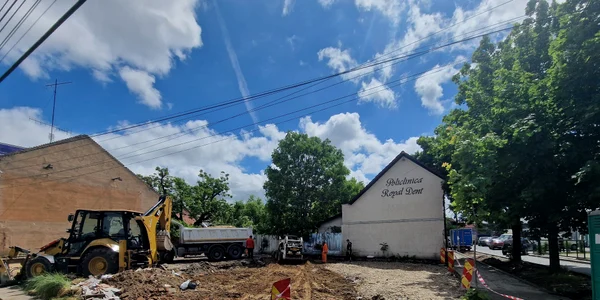Parcarea din zona Badea Cârțan FOTO PMT