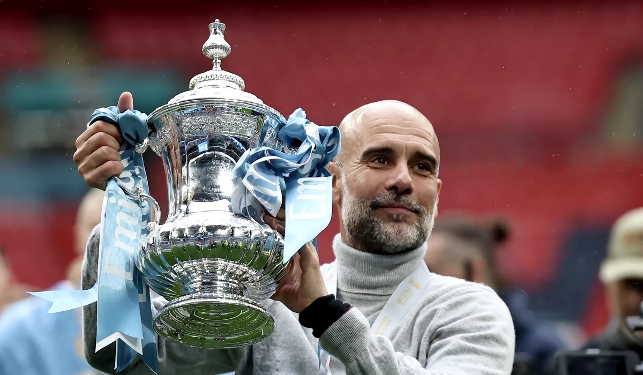 Pep Guardiola, în fața încheierii mandatului de 10 ani la City (FOTO: EPA)