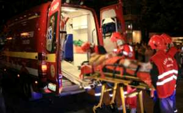 Victimele au fost transportate la spital