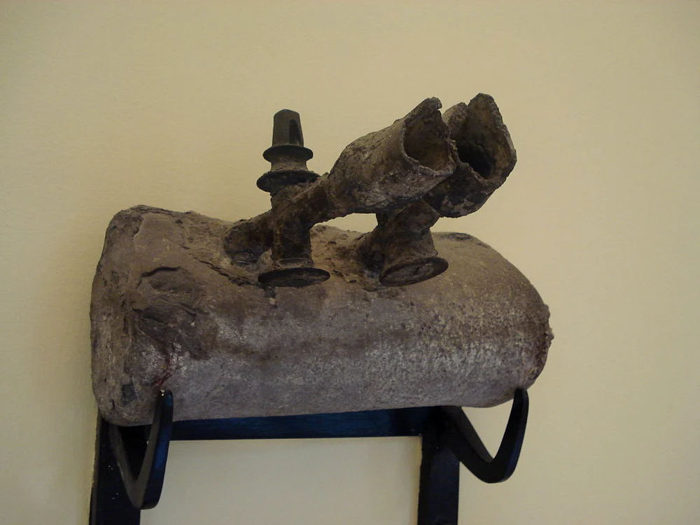 Robinet și conductă de plumb romane FOTO wikiwand.com
