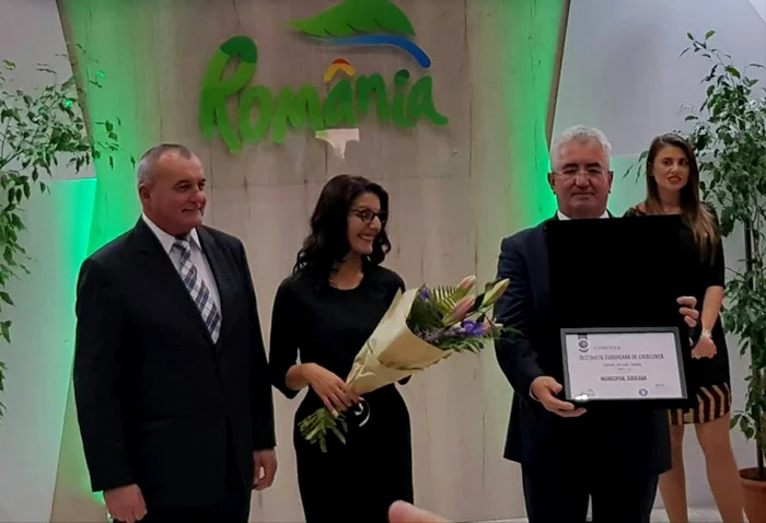 Suceava a primit distincţia pentru Destinaţie Europeană de Excelenţă. FOTO Facebook/ Ion Lungu