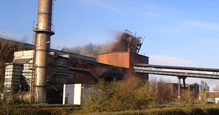 Furnalul numarul 1 de la ArcellorMittal Galaţi a fost demolat. Foto: martor la demolare