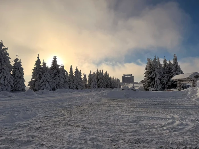 Semenic. Foto: La Popasul Cerbului. Facebook