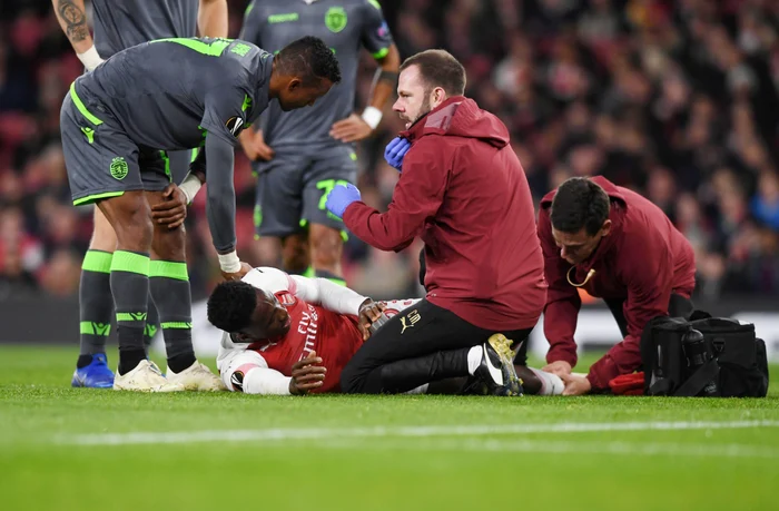 Danny Welbeck primeşte îngrijiri medicale