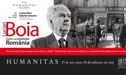 Lucian Boia, 'Cum s a romanizat Romania'   lansare si sesiune de autografe jpeg