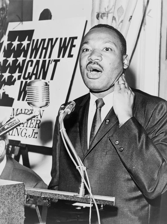 Martin Luther King Jr., liderul comunității afro-americane. FOTO: Wikipedia