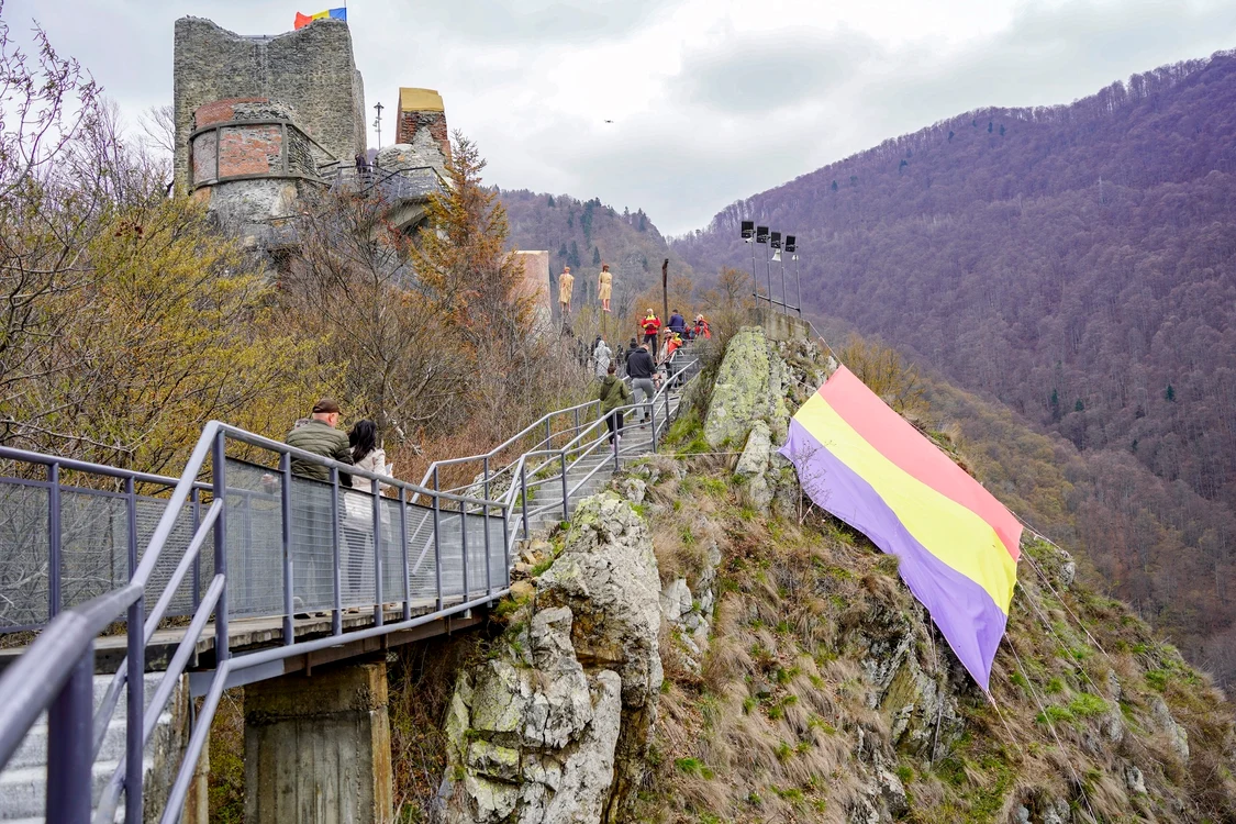 Cetatea s-a redeschis pe 14 aprilie, după doi ani de renovări. Foto CJ Argeş