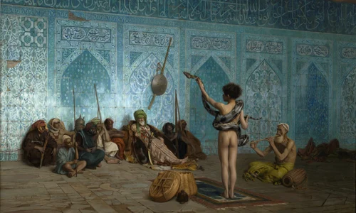 Jean Léon Gérôme   Le charmeur de serpents jpg