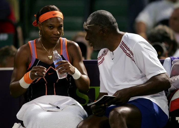 Richard Williams a fost și antrenorul Serenei FOTO: Guliver/ Gettyimages
