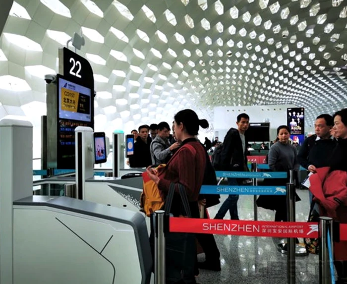 Solutii Huawei pe aeroportul din Shenzen China