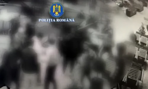 bataie intr un centru comercial din pitesti FOTO Captura video jpg
