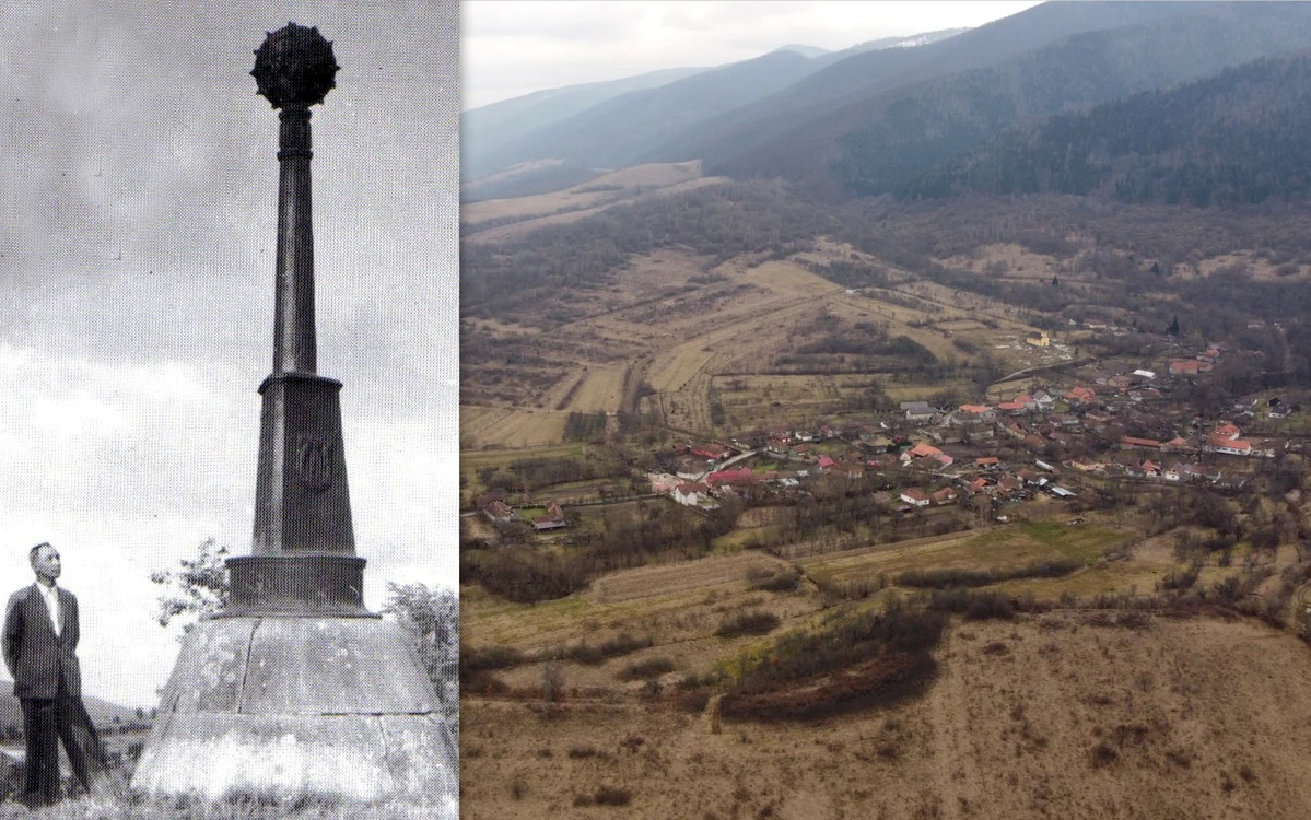 Satul Zeicani din Hunedoara și Buzduganul lui Ioan de Hunedoara. Foto: Daniel Guță / Wikipedia. 